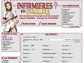 Infirmiére femme en chaleur